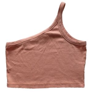H&M Orange Half Sleeve Tank Top